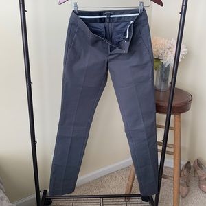 Banana Republic charcoal straight leg pants